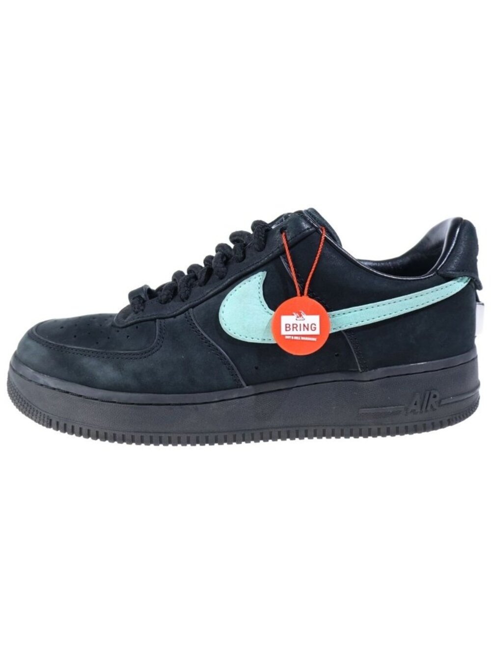Tiffany & Co Nike Air Force 1 Low Top Sneakers Black Blue
